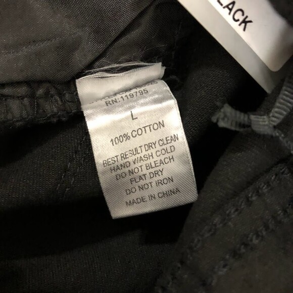 The Moon by Moon Collection Women's Black Denim Distressed Chain Jeans Large NWT - Picture 13 of 16